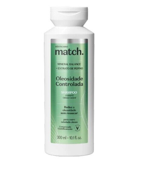 Match Shampoo Oleosidade Controlada, 300ml