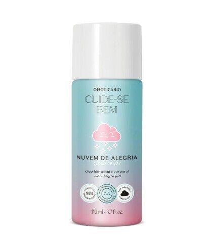 Cuide-se Bem Nuvem de Alegria Óleo Hidratante Corporal, 110 ml