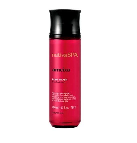 Body Splash Nativa Spa Ameixa, 200ml