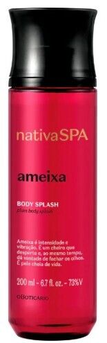 Body Splash Nativa Spa Ameixa, 200ml