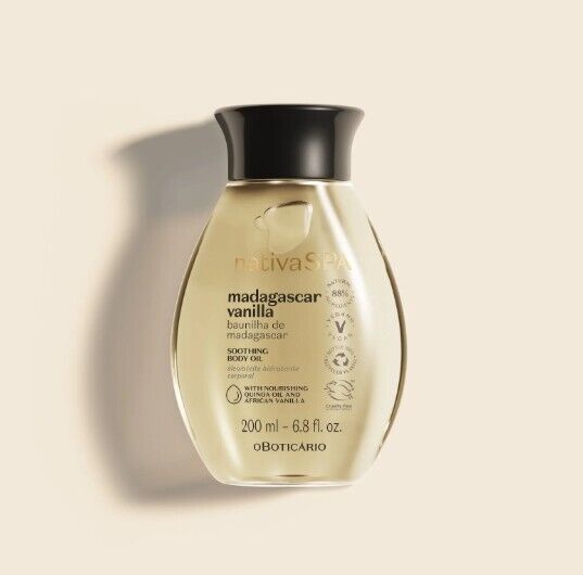 Óleo Hidratante Nativa Spa Baunilha de Madagascar 200ml