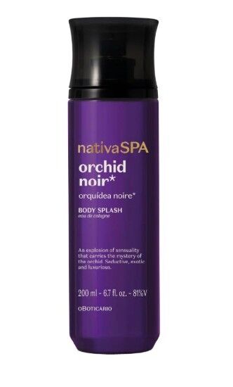 Body Splash Nativa Spa Orquídea Noire, 200ml