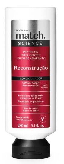 Condicionador Match Science Reconstrução, 280ml