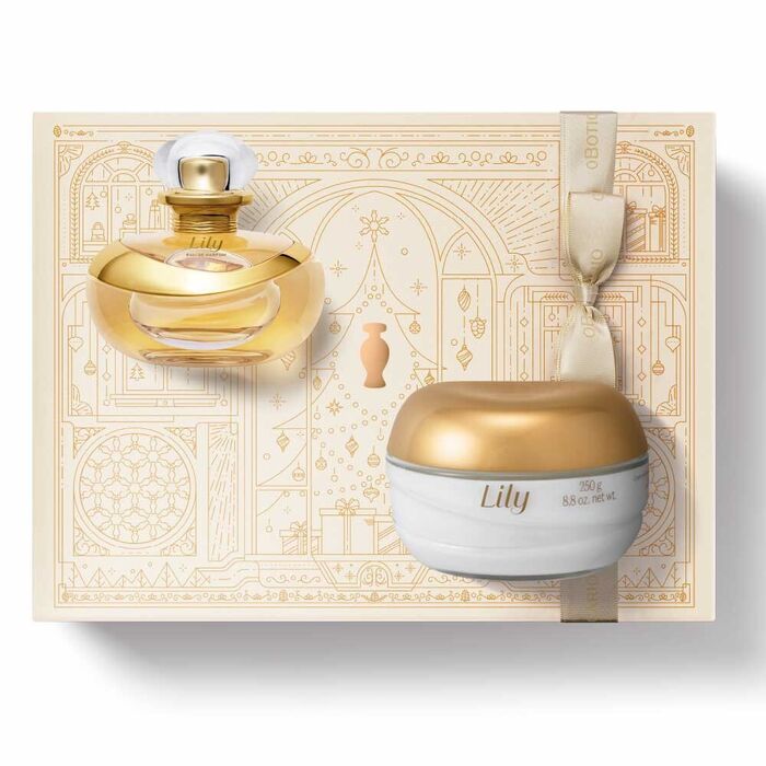 Coffret de Presente Lily Acetinado