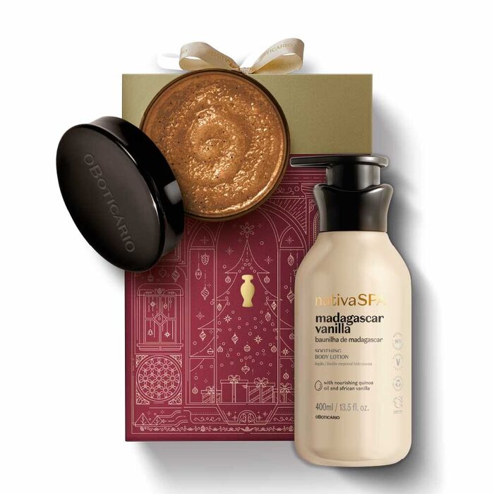 Coffret de Presente Nativa Spa Baunilha de Madagáscar