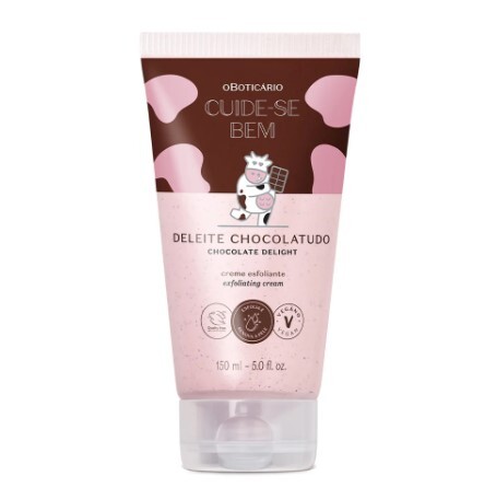 Creme Esfoliante Corporal Cuide-se Bem Deleite Chocolatudo 150ml