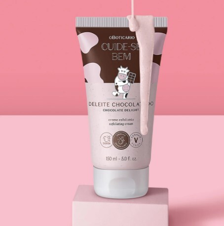 Creme Esfoliante Corporal Cuide-se Bem Deleite Chocolatudo 150ml