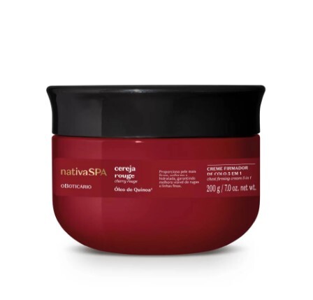 Creme Firmador de Colo 5 em 1 Nativa Spa Cereja Rouge 200g