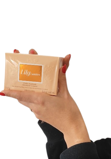 Creme Hidratante Acetinado Lily Lumière, 250g