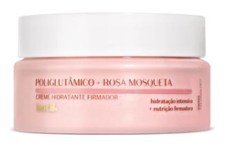 Créme Hidratante Firmador Poliglutâmico + Rosa Mosqueta, 50g