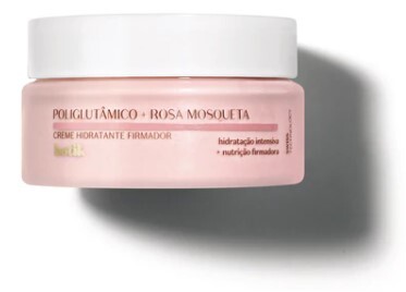 Créme Hidratante Firmador Poliglutâmico + Rosa Mosqueta, 50g