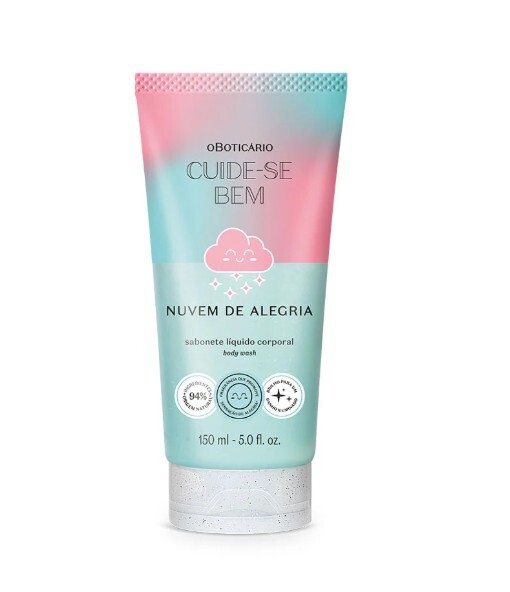 Cuide-se Bem Nuvem de Alegria Sabonete Líquido Corporal, 150ml