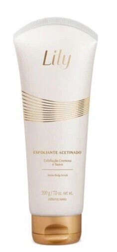 Esfoliante Hidratante Acetinado Lily, 200g