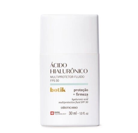 Fluido Multiprotetor Ácido Hialurónico FPS50 Botik 30ml