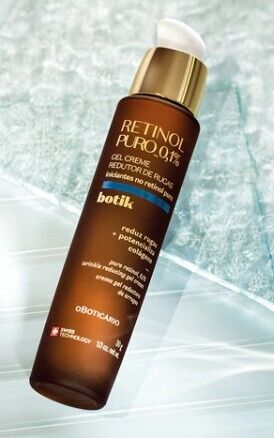 Gel Creme Redutor de Rugas Retinol Puro 0,1%, Botik, 30g