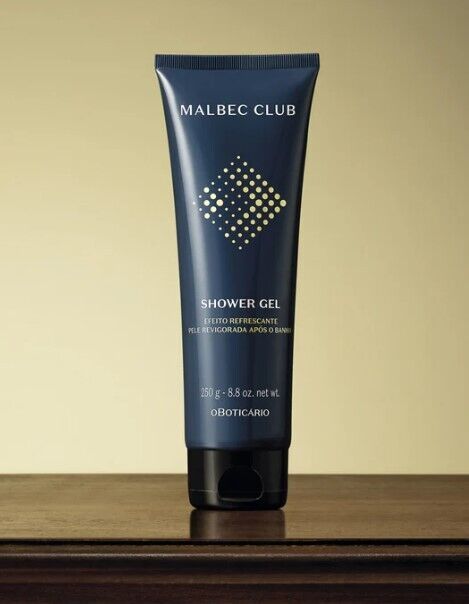 Gel de Banho Cabelo e Corpo Malbec Club, 250g