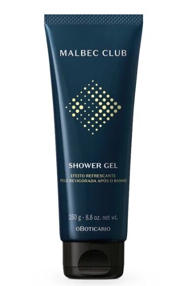 Gel de Banho Cabelo e Corpo Malbec Club, 250g