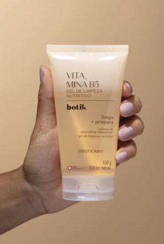 Gel De Limpeza Facial Nutritivo Vitamina B5 Botik, 150g