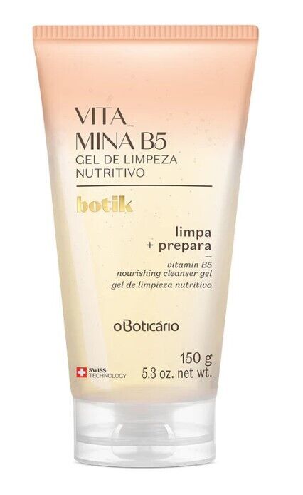 Gel De Limpeza Facial Nutritivo Vitamina B5 Botik, 150g