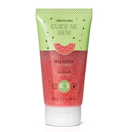 Gel Esfoliante Corporal Cuide-se Bem Melancia 150g