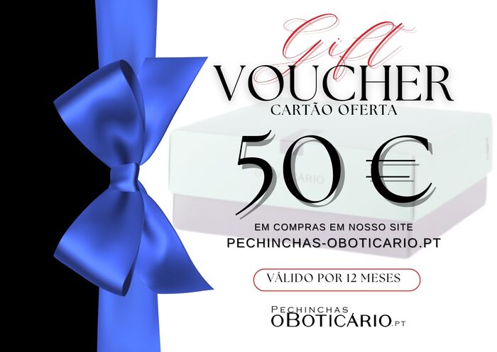 Cartão Oferta Gift Card 50 Euros