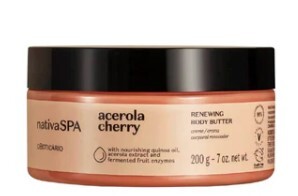 Hidratante Corporal Renovador Nativa Spa Acerola Cherry, 200g