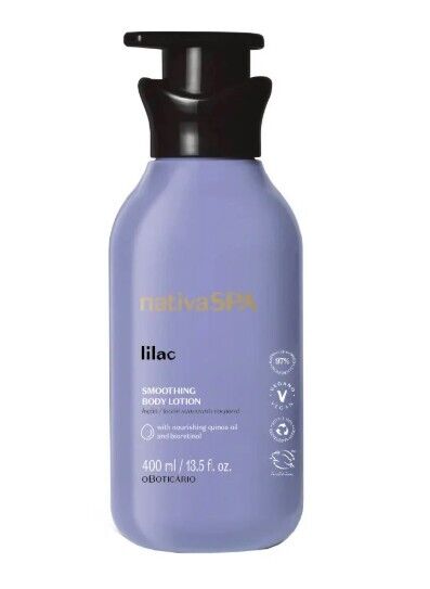 Loção Hidratante Nativa SPA Lilac, 400ml