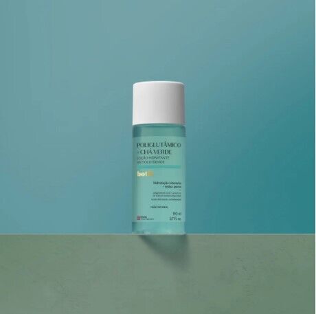 Poliglutámico + Chá Verde Loção Hidratante Antioleosidade 110ml
