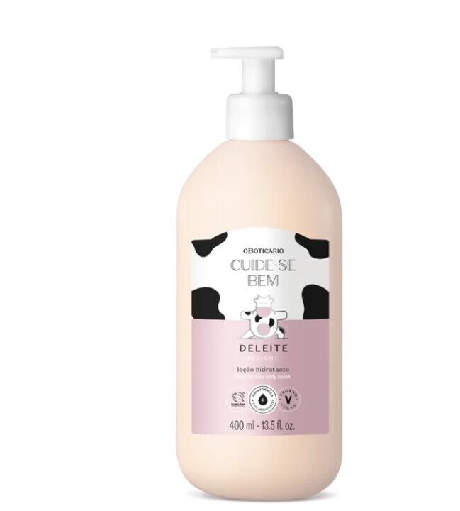 Loção Hidratante Corporal Cuide-se Bem Deleite, 400ml