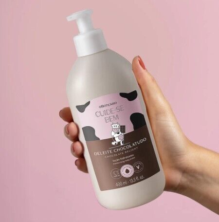 Loção Hidratante Corporal Cuide-se Bem Deleite Chocolatudo 400ml