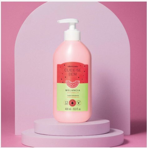 Loção Hidratante Corporal Cuide-se Bem Melancia, 400ml