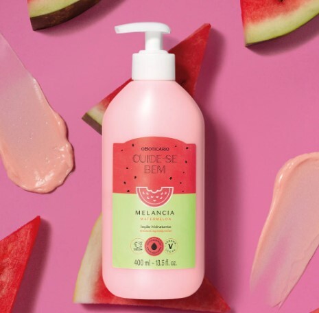 Loção Hidratante Corporal Cuide-se Bem Melancia, 400ml