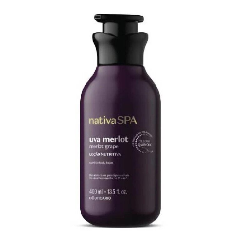 Loção Hidratante Corporal Nativa Spa Uva Merlot 400ml
