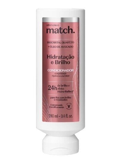 Match Shampoo Hidratação e Brilho 280ml
