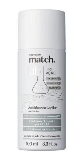 Match Lab Sérum Tripla Ação, 100ml