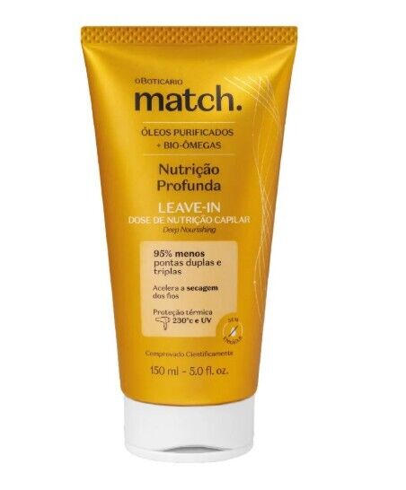 Match Leave-in Nutrição Profunda, 150ml
