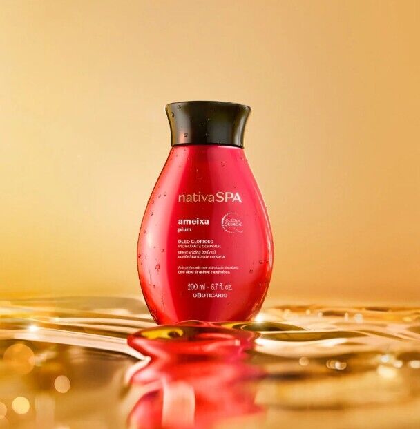 Óleo Glorioso para Corpo Nativa SPA Ameixa, 200ml