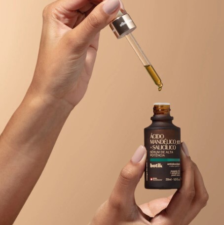 Sérum de Alta Potência Botik Ácido Mandélico e Salicílico, 30ml
