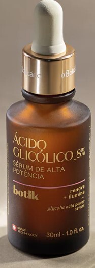 Sérum de Alta Potência Ácido Glicólico Botik, 30ml