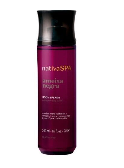 Body Splash Nativa Spa Ameixa Negra, 200ml