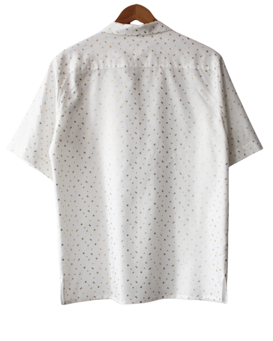 White Golden Shirt