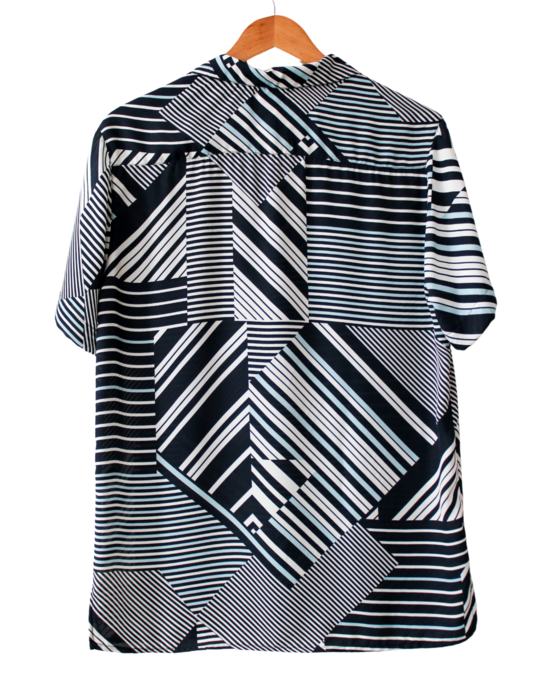 Blue Square Shirt