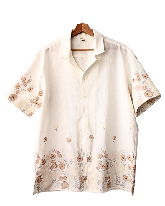 Super Flower Linen Shirt