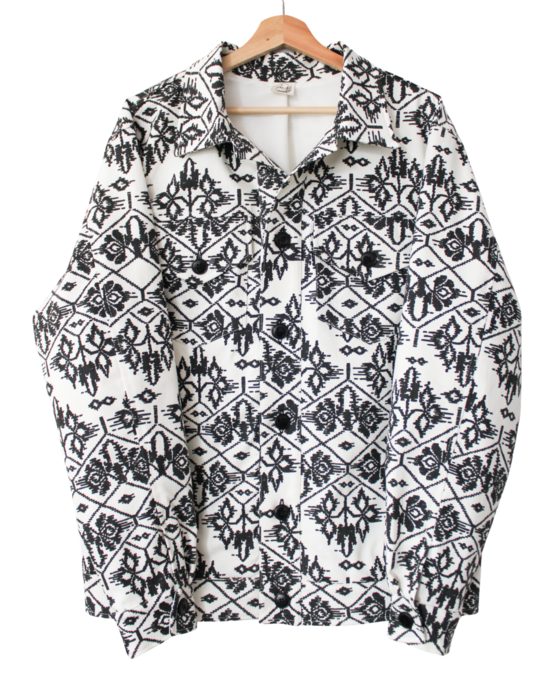 White Black  Jacket