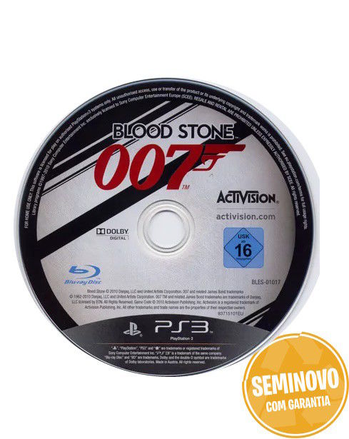 007: Blood Stone - So CD | PS3 | USADO
