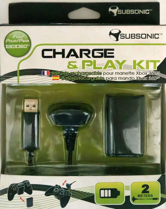 Charge & Play Kit | XB360 | Novo