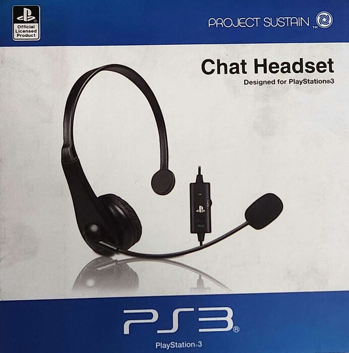 Chat Headset | PS3 | Novo