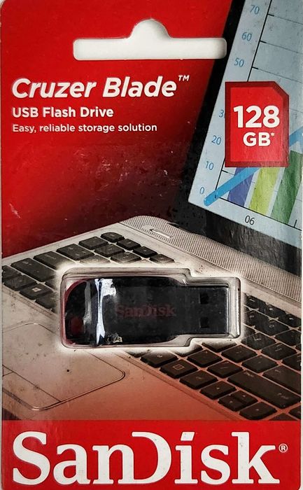Pen Sandisk Cruzer 128GB | Novo