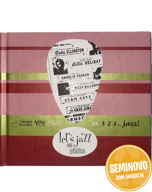 Let's jaZZ em Público - 3 2 1... jazz! | CD | Usado