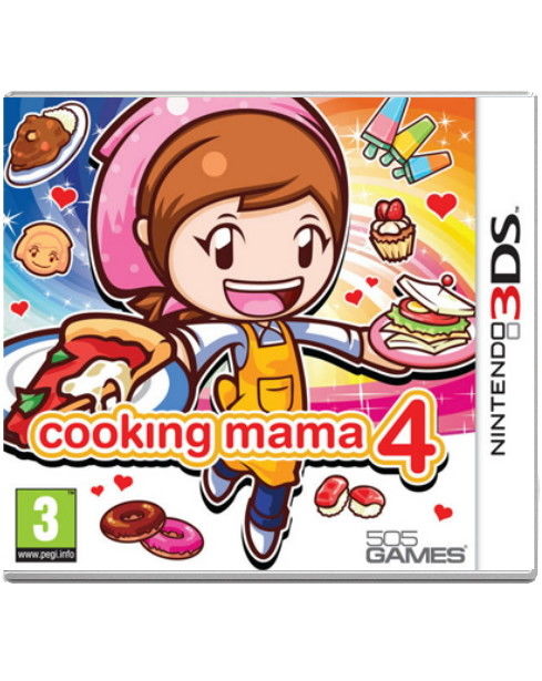Cooking Mama 4 | 3DS | Novo